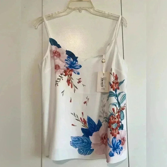 Ted Baker London NWT Queset Gem Garden Scallop Cami Top. Size 3/U.S Size 10 - Picture 3 of 11